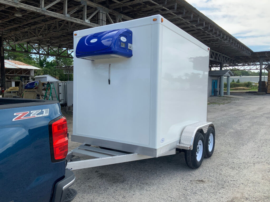 small refrigerated trailer 6x8