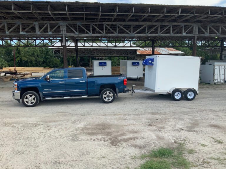 6x8 small freezer trailers