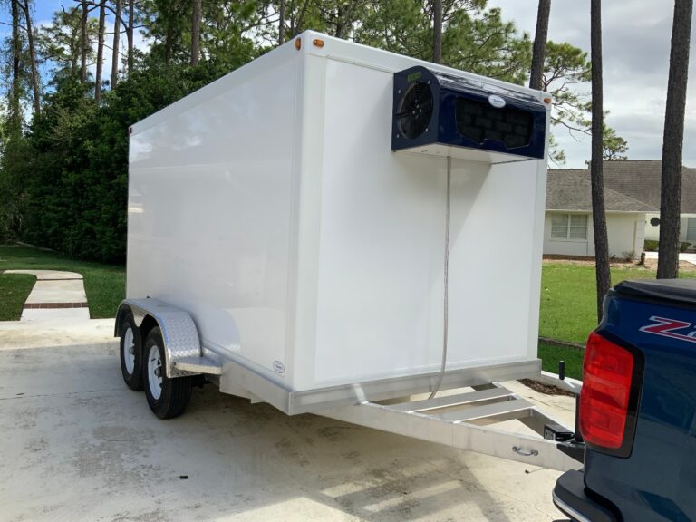 refrigerated trailer cooler trailers